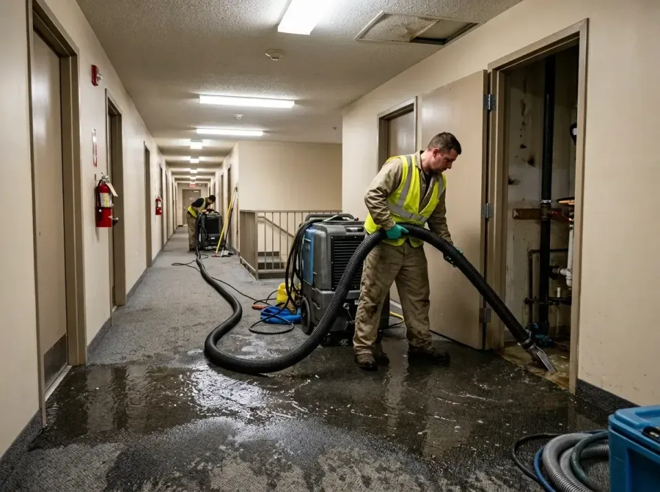 multi-unit-apartment-hallway-f-005 — frequently asked questions, Emergency Burst Pipe Water Extraction & Removal in Coral Ga…